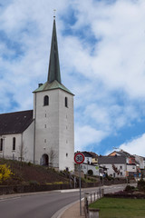 Fototapeta na wymiar Kirche in Bliesdorf