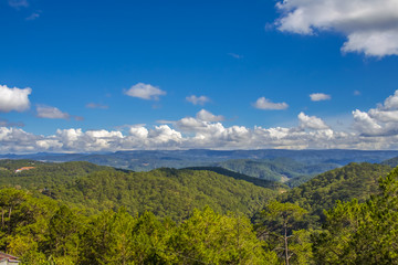 Fototapeta premium Da Lat Cableway Vietnam