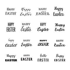 Easter hand drawn calligraphy