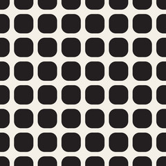 Monochrome seamless geometric pattern.