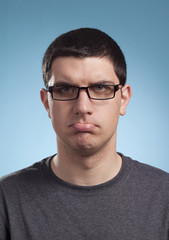 Fototapeta premium Creative geek portrait