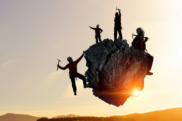 Extreme climbing is his adrenaline