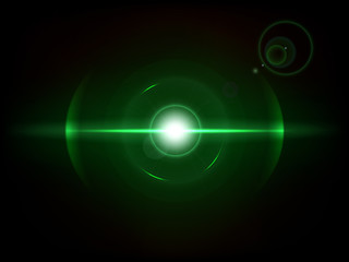 Green Space explosion, cosmos burst