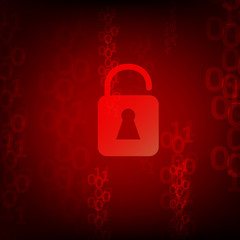 Vector Lock icon security protection