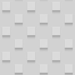 Seamless Patterns With Beveled Shapes. Abstract Grayscale Monochrome Pavetment Background