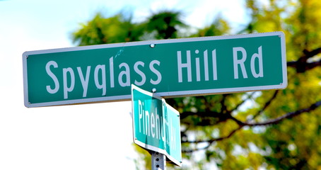 Fototapeta premium Spyglass Hill Road