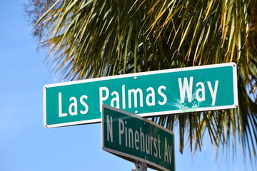 Fototapeta premium Las Palmas Way