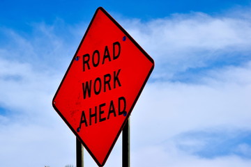 Road Work Ahead