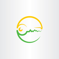 key vector logo illustration symbol
