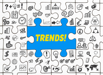 Trends! / Puzzle mit Symbole