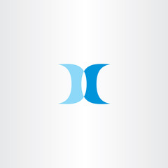 x letter illustration logotype logo vector