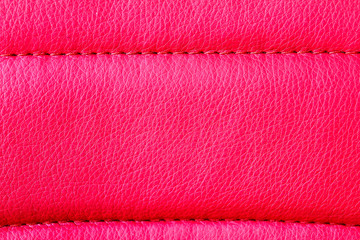 Red Leather Background