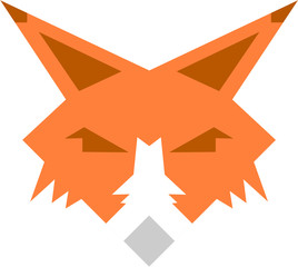 Fototapeta premium Stylised Fox