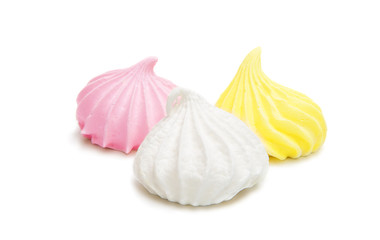Meringue isolated