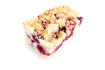 Kirschkuchen isoliert