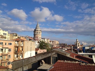 Obraz premium Galata Tower in Istanbul
