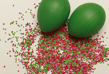 Colorful easter background