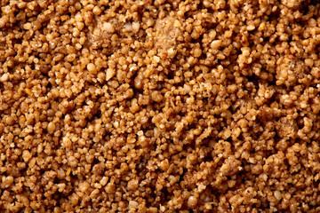 Sesame gomasio seasoning detail texture