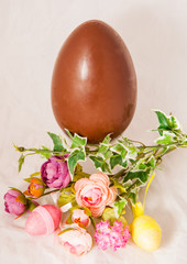 Obraz na płótnie Canvas Easter chocolate egg.