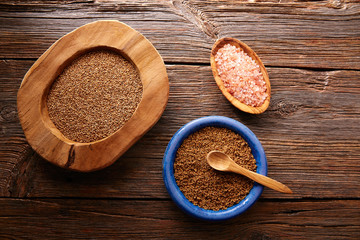 Sesame seeds gomasio seasoning ingredients