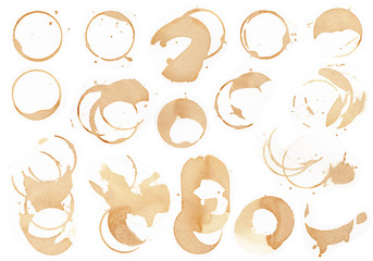 Kaffee- und Weinflecken 2