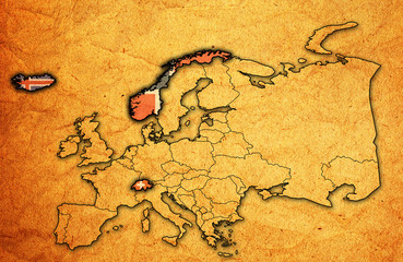 map of european free trade association