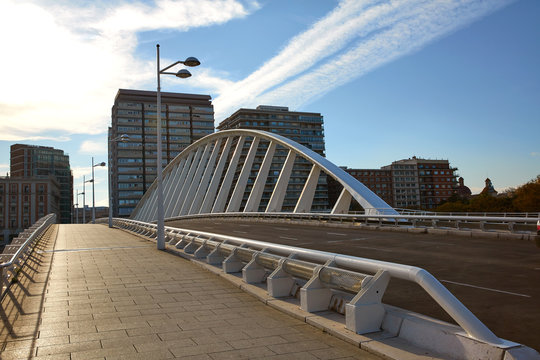 Valencia Alameda Exposicion Bridge On Turia