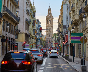 Calle de la Paz street of Valencia