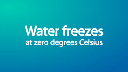 Abstract blur background with interesting facts text