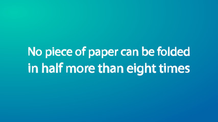 Abstract blur background with interesting facts text