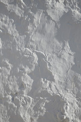 Whitewashed white Mediterranean wall texture
