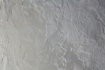 Whitewashed white Mediterranean wall texture