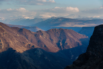 Beautiful mountain landscape with canyon, Armenia