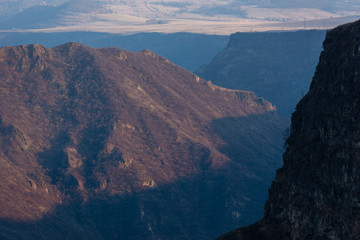 Beautiful mountain landscape with canyon, Armenia