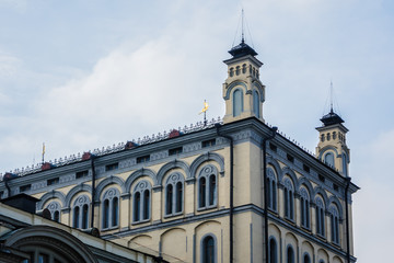 Fototapeta na wymiar Taras Shevchenko National Opera House in Kiev, Ukraine.