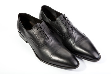 men's shoes on a white background