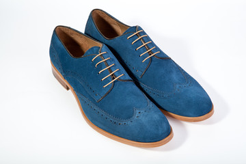 men's shoes on a white background