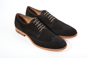 men's shoes on a white background