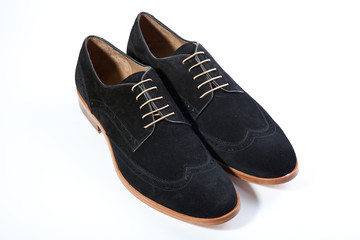 men's shoes on a white background