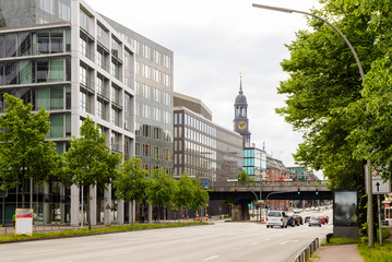 street view of Hamburg, Germany