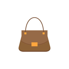 Woman bag vector icon