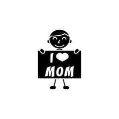 Child, I love mom