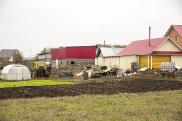 Yard on farm