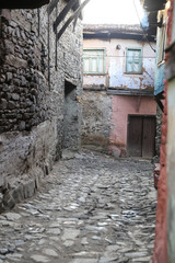 Street in Cumalikizik Village, Bursa, Turkey