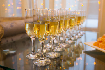 Glasses of Champagne