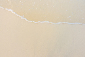 Beautiful tropical Maldives island with white sandy beach and sea .