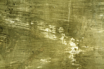Weathered yellow cament wall surface.