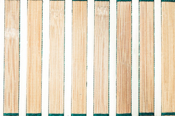 View of the mat background.