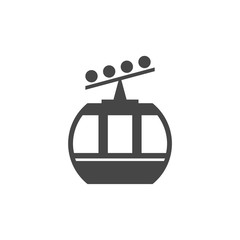 Ski Lift Gondola Snow Mountains - Illustration
