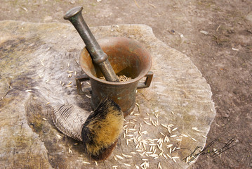 Old mortar